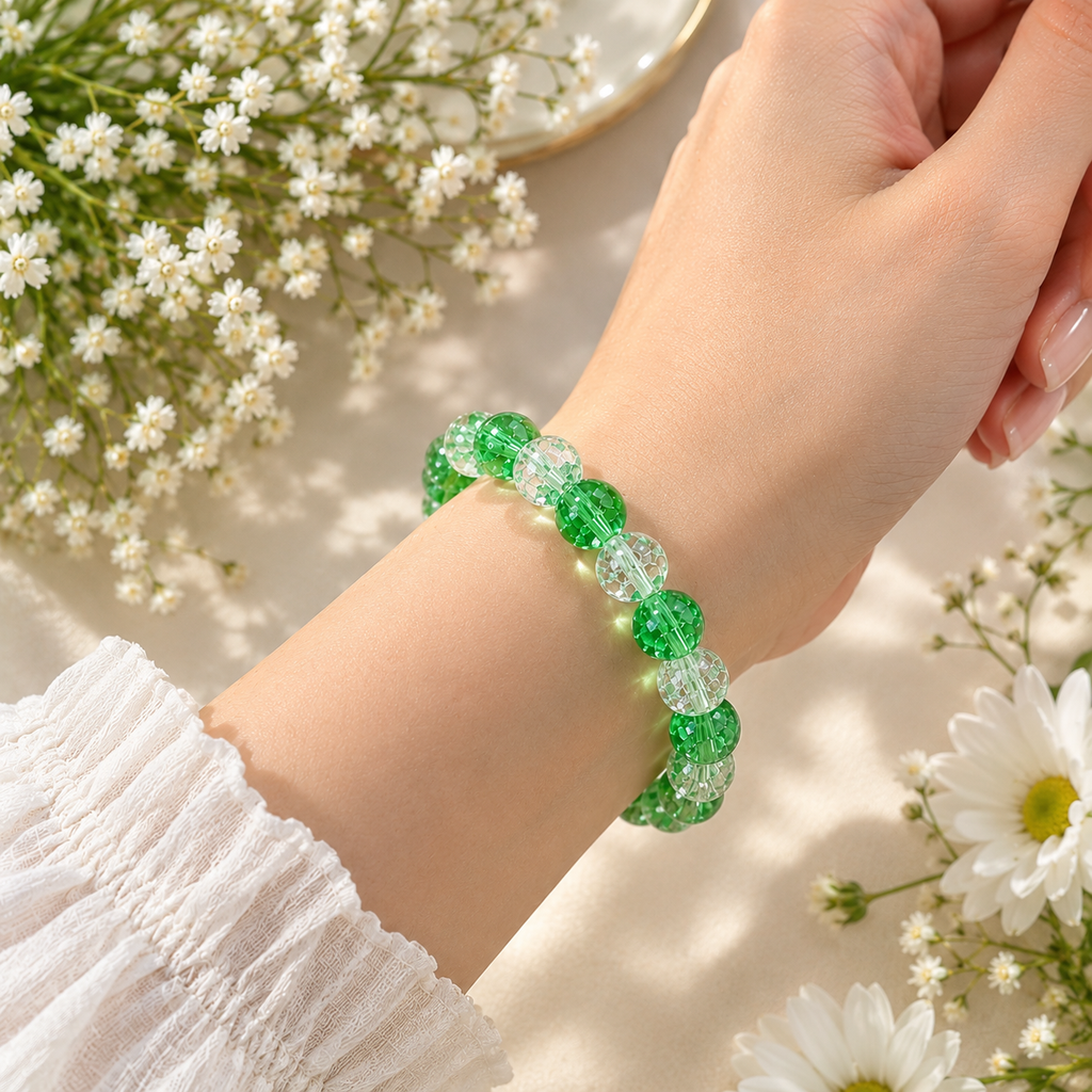 Simple  Green Bracelet