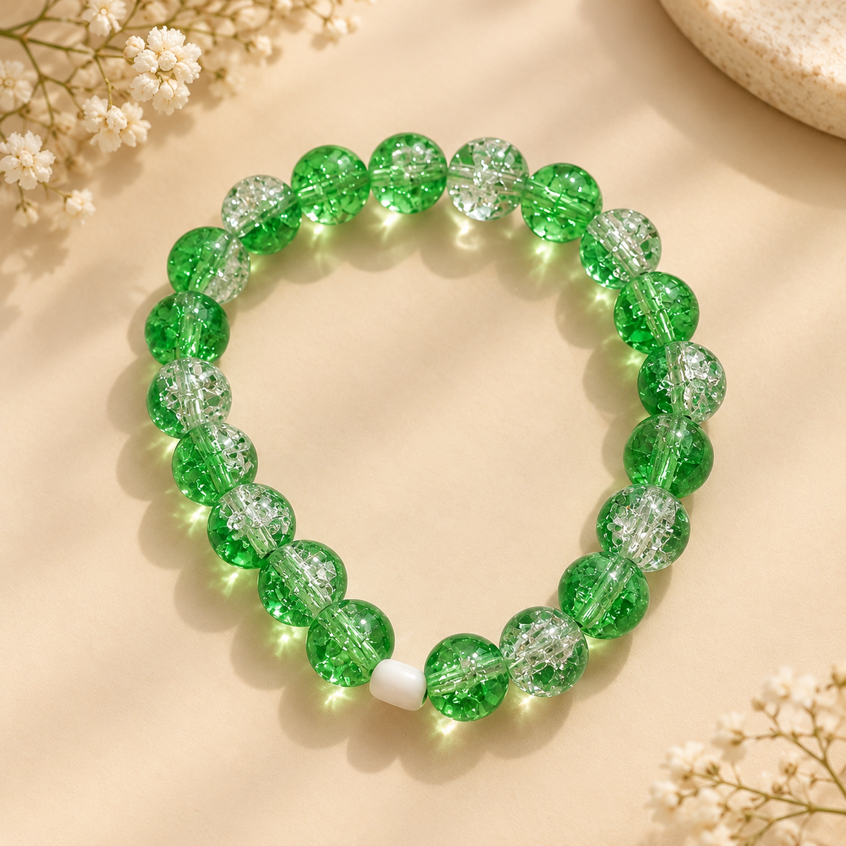 Simple  Green Bracelet