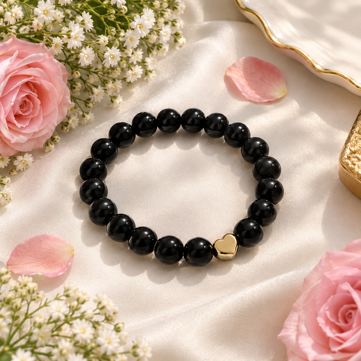 Simple Black  Bracelet