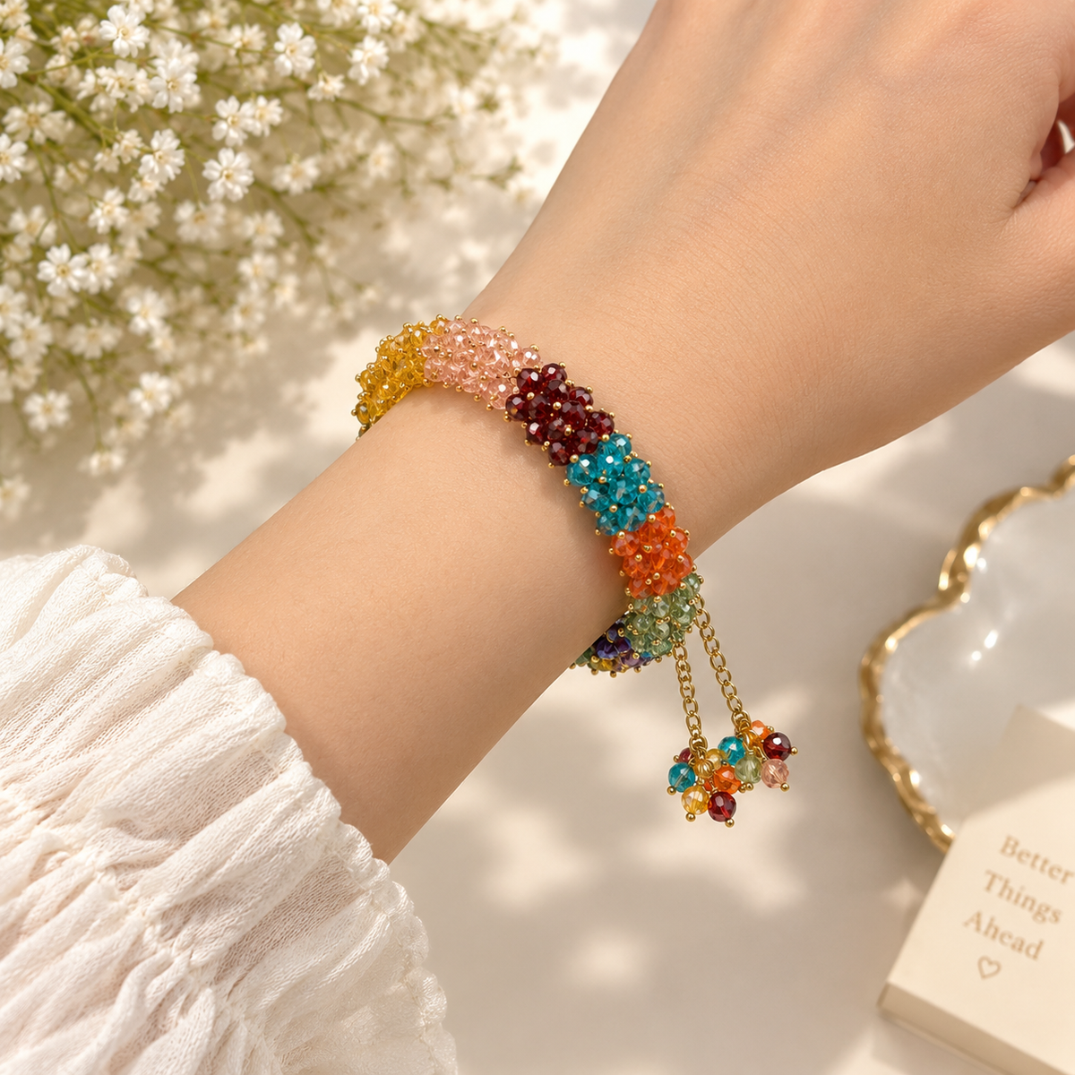 Multicolor  Gajra Bracelet