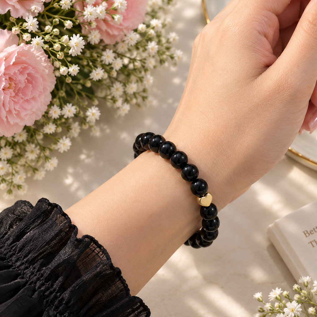 Simple Black  Bracelet